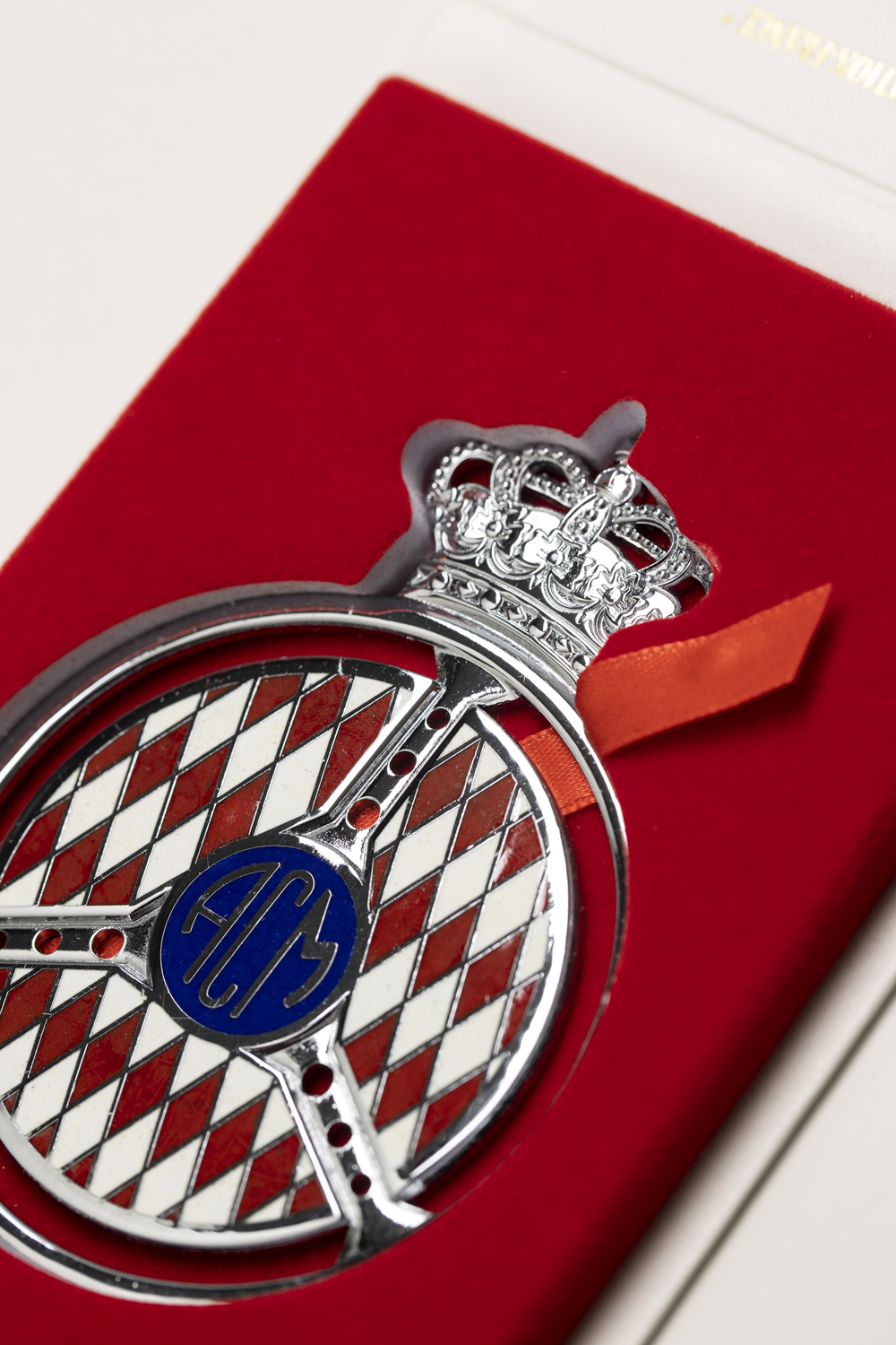 Automobile Club of Monaco car grille badge - superb