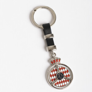 SILVER KEYCHAIN "AUTOMOBILE CLUB DE MONACO"