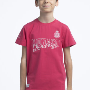 MONACO GRAND PRIX 2025” OFFICIAL FUCHSIA T-SHIRT FOR CHILDREN - 6 ans
