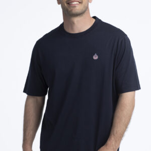 OFFICIAL NAVY BLUE SLIM FIT T-SHIRT "AUTOMOBILE CLUB DE MONACO" FOR MEN - 4 XL/60