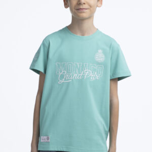 T-SHIRT OFFICIEL TURQUOISE "MONACO GRAND PRIX 2025" POUR ENFANT - 2 ans