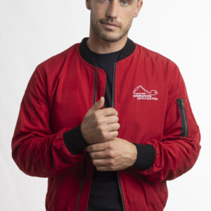 BOMBERS ROUGE « MONACO GRAND PRIX » POUR HOMME - 2 XL