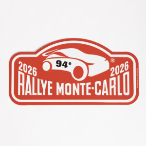 METAL PLAQUE « RALLYE MONTE-CARLO 2026 »
